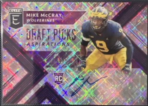 Mike McCray [Autograph Aspirations Purple] #225