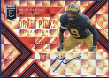 Mike McCray [Autograph Aspirations Red] #225