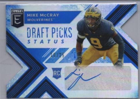 Mike McCray [Autograph Blue Status Die Cut] #225