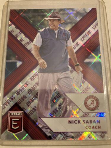 Nick Saban [Aspirations Purple] #76