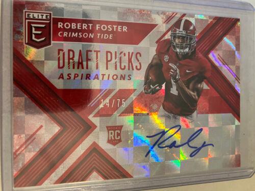 Robert Foster [Autograph Aspirations Red] #143