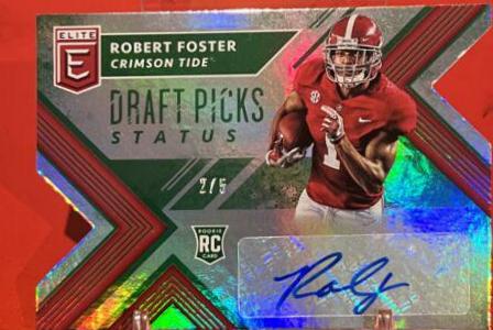 Robert Foster [Autograph Emerald Status Die Cut] #143