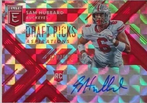 Sam Hubbard [Autograph Aspirations Red] #155