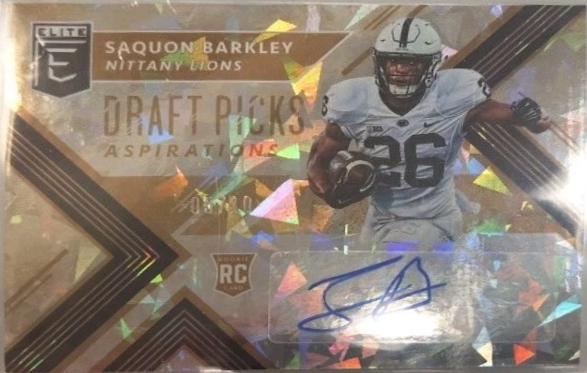 Saquon Barkley [Autograph Aspirations Gold] #105