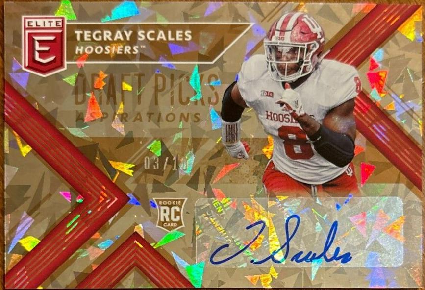 Tegray Scales [Autograph Aspirations Gold] #278