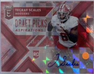 Tegray Scales [Autograph Aspirations Red] #278