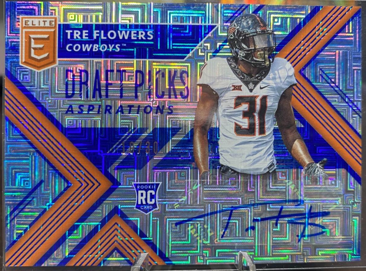Tre Flowers [Autograph Aspirations Blue] #249