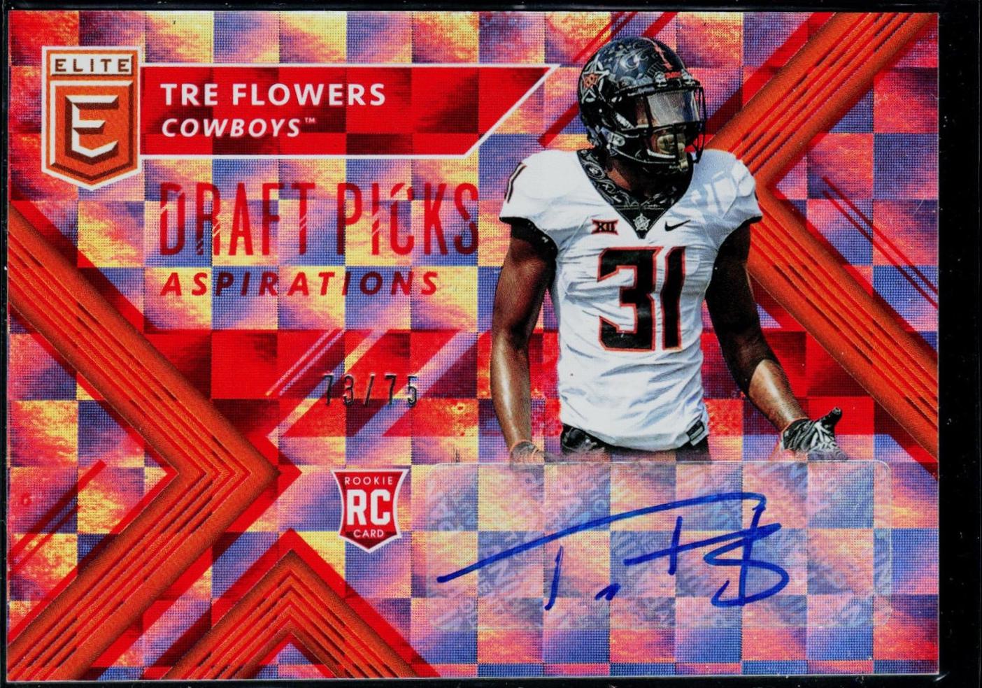Tre Flowers [Autograph Aspirations Red] #249