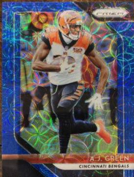 A.J. Green [Blue Scope Prizm] #158