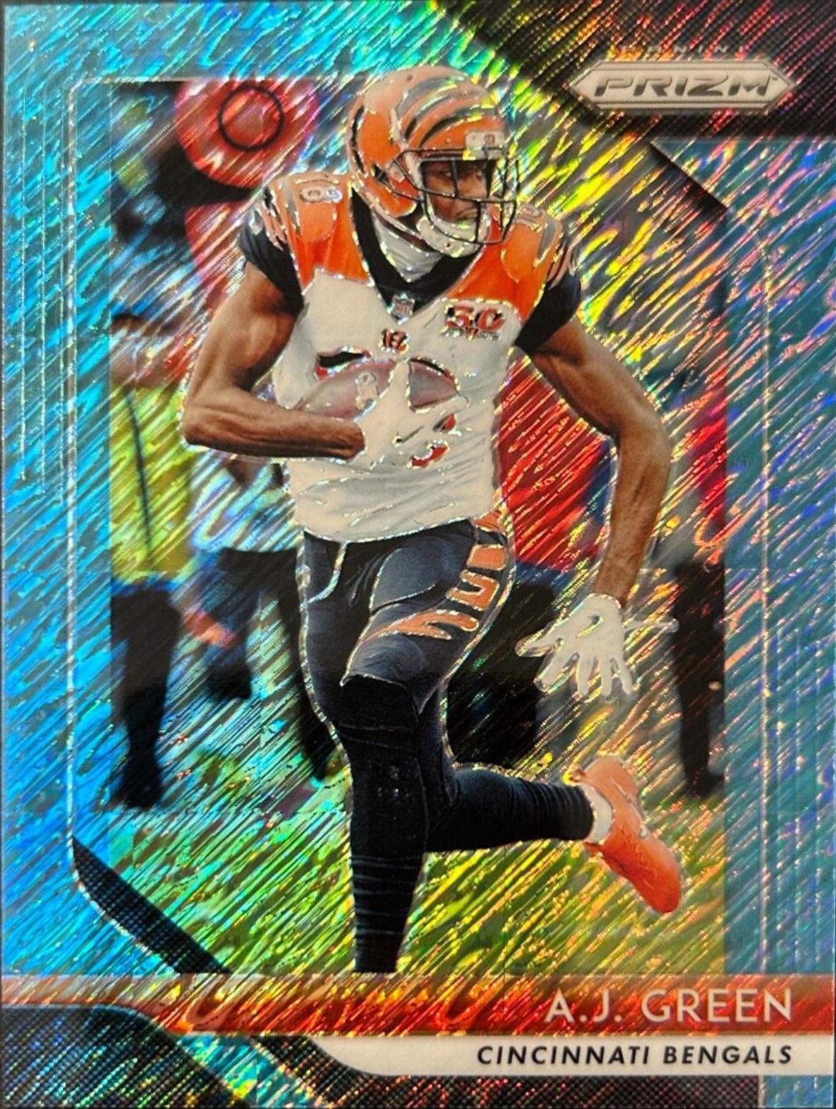 A.J. Green [Blue Shimmer] #158