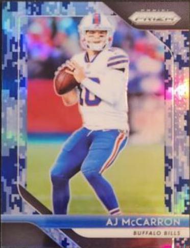 AJ McCarron [Camo Prizm] #176