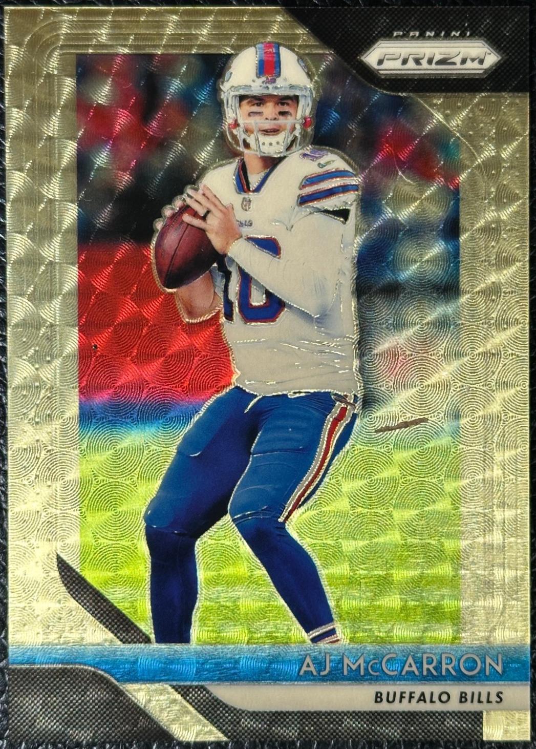 AJ McCarron [Gold Prizm Vinyl] #176