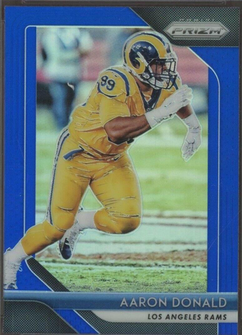 Aaron Donald [Blue Prizm] #91