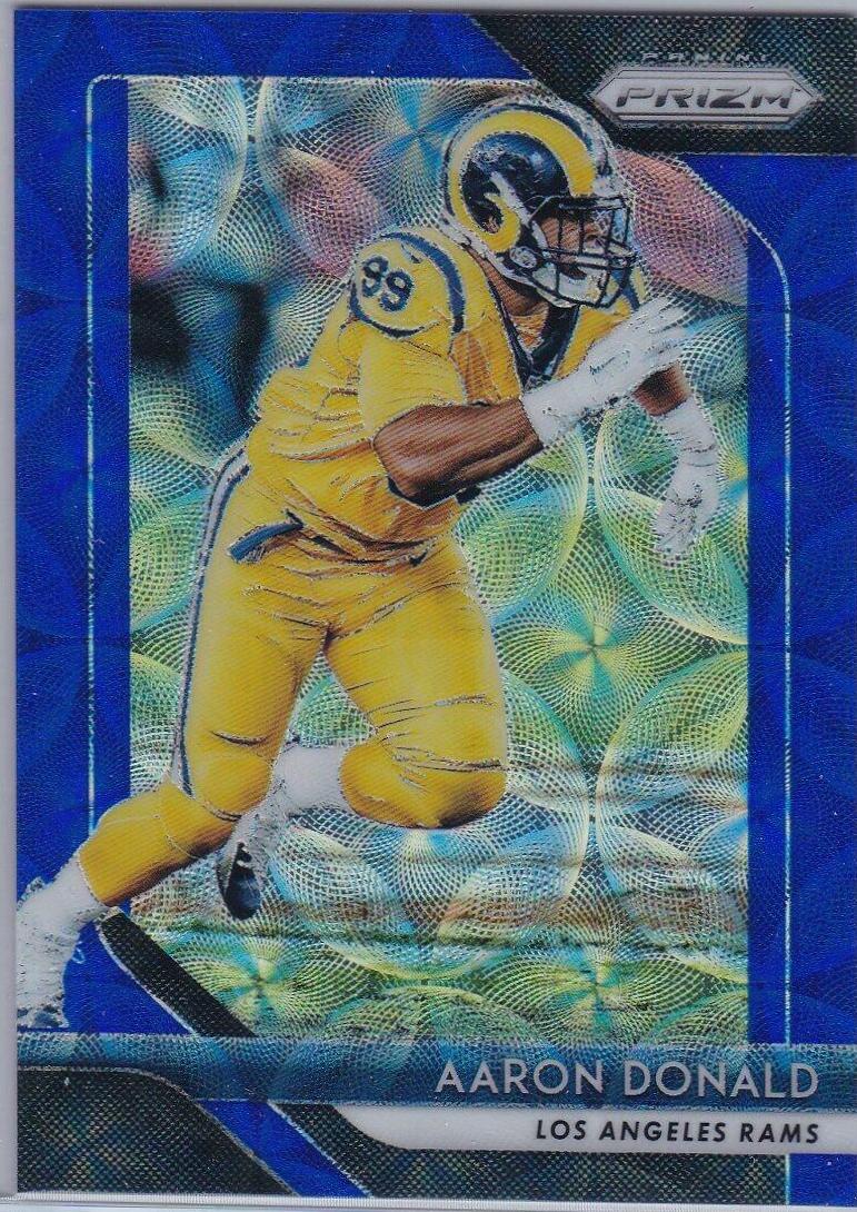 Aaron Donald [Blue Scope Prizm] #91