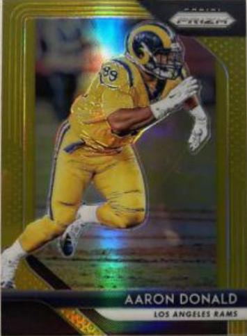 Aaron Donald [Gold Prizm] #91