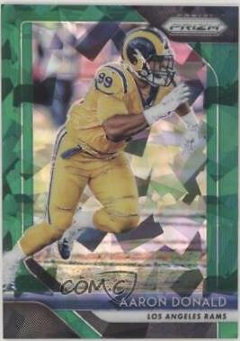 Aaron Donald [Green Prizm Crystals] #91