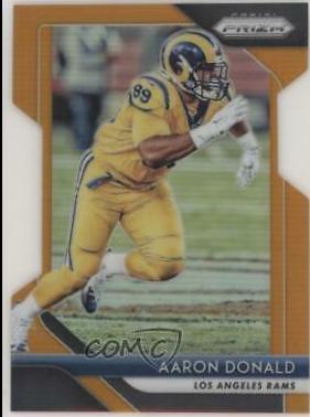 Aaron Donald [Orange Prizm] #91