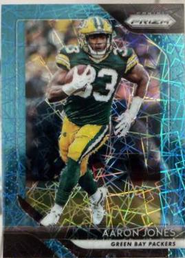 Aaron Jones [Blue Prizm] #131
