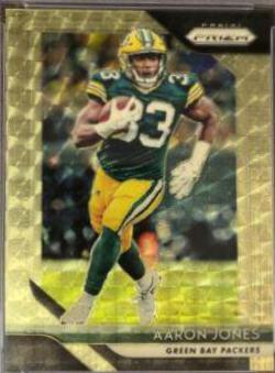 Aaron Jones [Gold Prizm Vinyl] #131