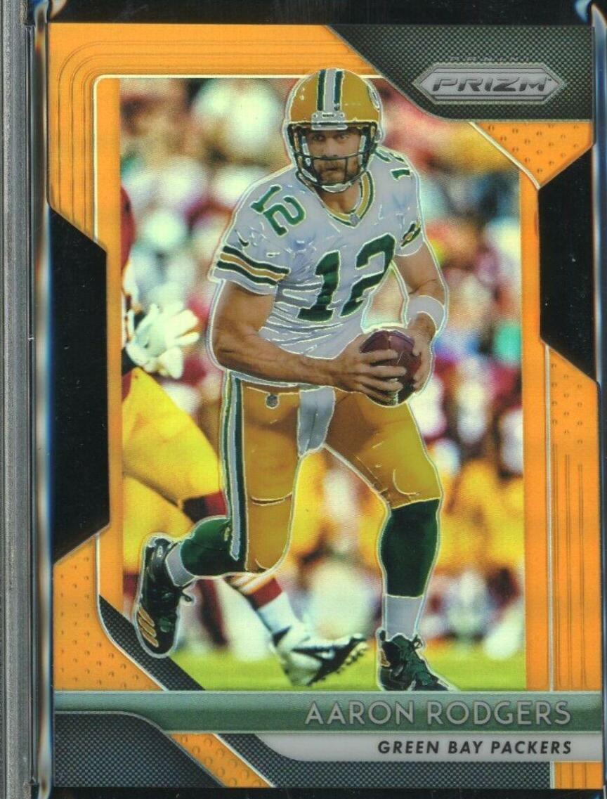 Aaron Rodgers [Orange Prizm] #127