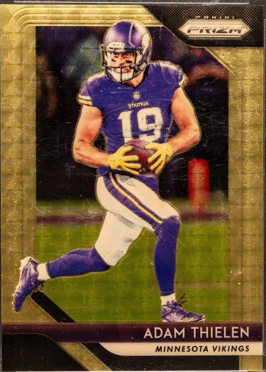 Adam Thielen [Gold Prizm Vinyl] #78