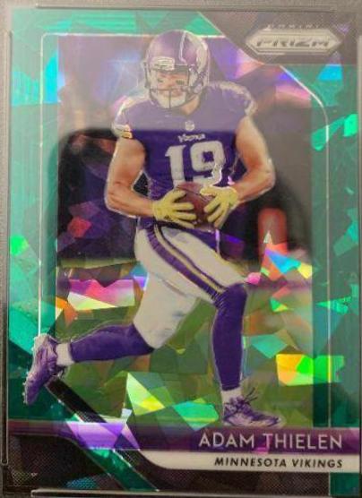 Adam Thielen [Green Prizm Crystals] #78