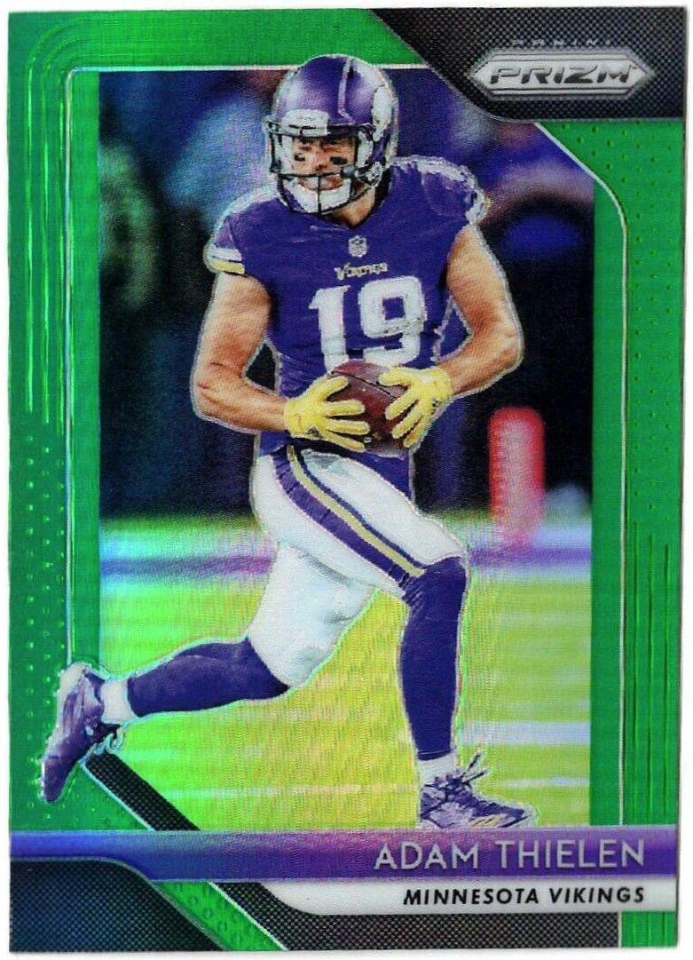 Adam Thielen [Green Prizm] #78