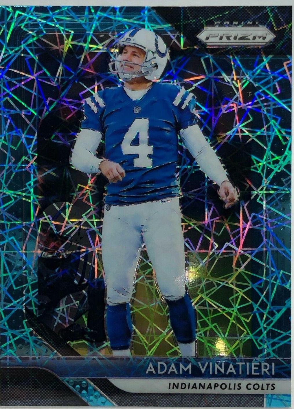 Adam Vinatieri [Blue Prizm] #118