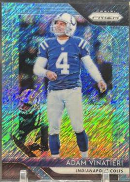 Adam Vinatieri [Blue Shimmer] #118