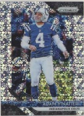 Adam Vinatieri [Disco Prizm] #118
