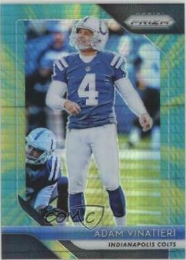 Adam Vinatieri [Hyper Prizm] #118