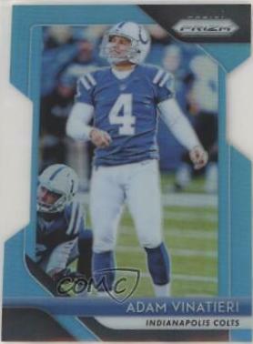 Adam Vinatieri [Light Blue Prizm] #118