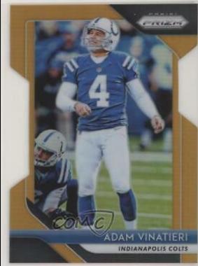 Adam Vinatieri [Orange Prizm] #118