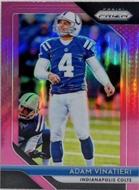 Adam Vinatieri [Pink Prizm] #118