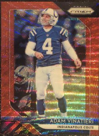 Adam Vinatieri [Red Wave] #118