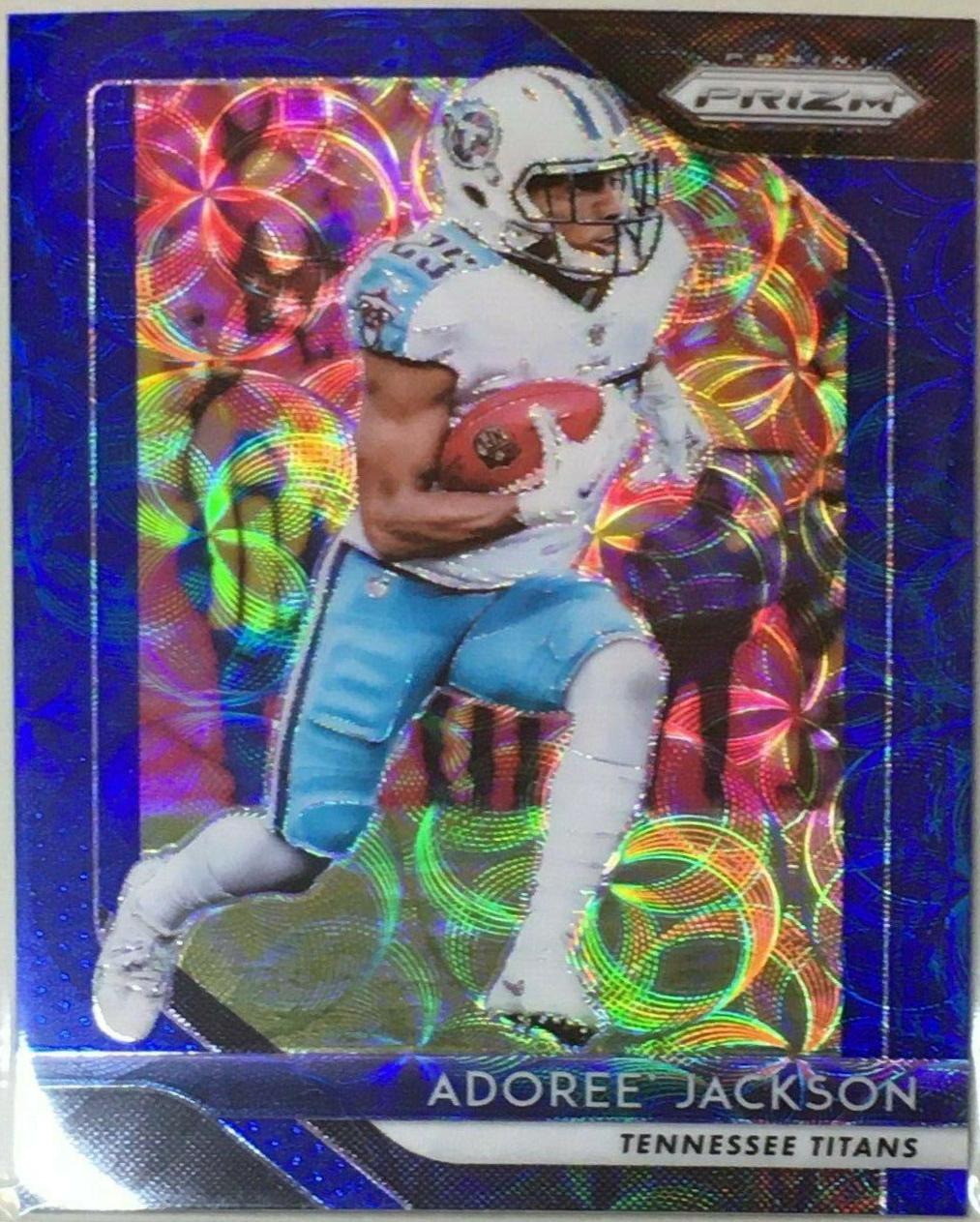 Adoree' Jackson [Blue Scope Prizm] #12