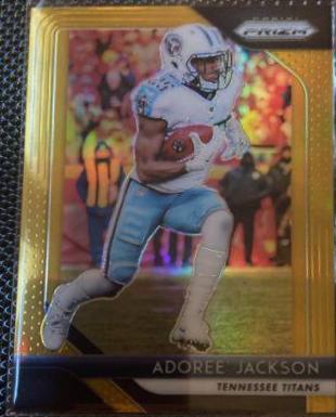 Adoree' Jackson [Gold Prizm] #12