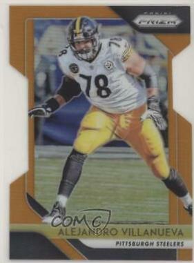 Alejandro Villanueva [Orange Prizm] #37