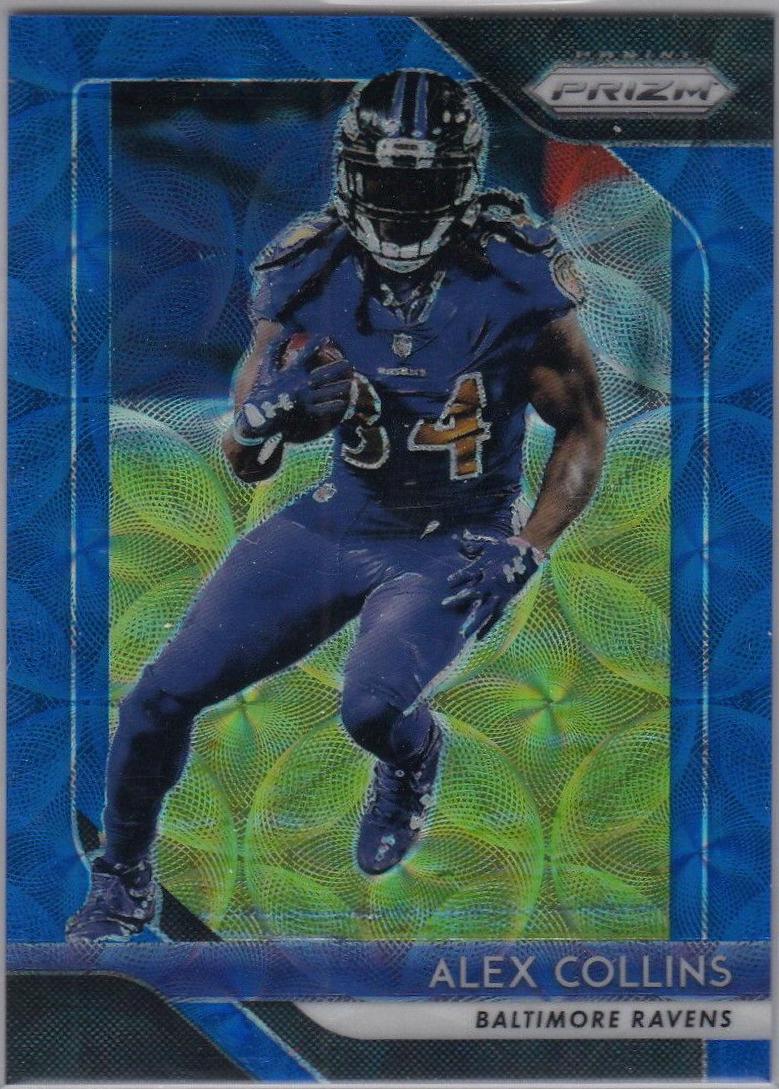 Alex Collins [Blue Scope Prizm] #186