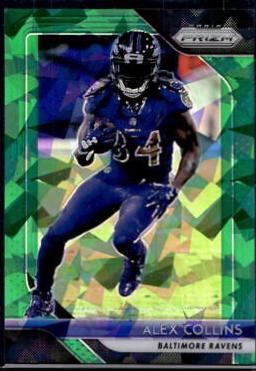Alex Collins [Green Prizm Crystals] #186
