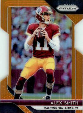 Alex Smith [Orange Prizm] #1