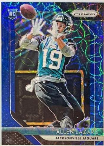Allen Lazard [Blue Scope Prizm] #294