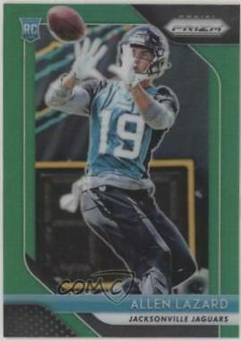 Allen Lazard [Green Prizm] #294