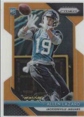 Allen Lazard [Orange Prizm] #294