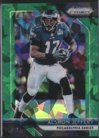 Alshon Jeffery [Green Prizm Crystals] #43