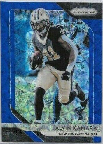 Alvin Kamara [Blue Scope Prizm] #64