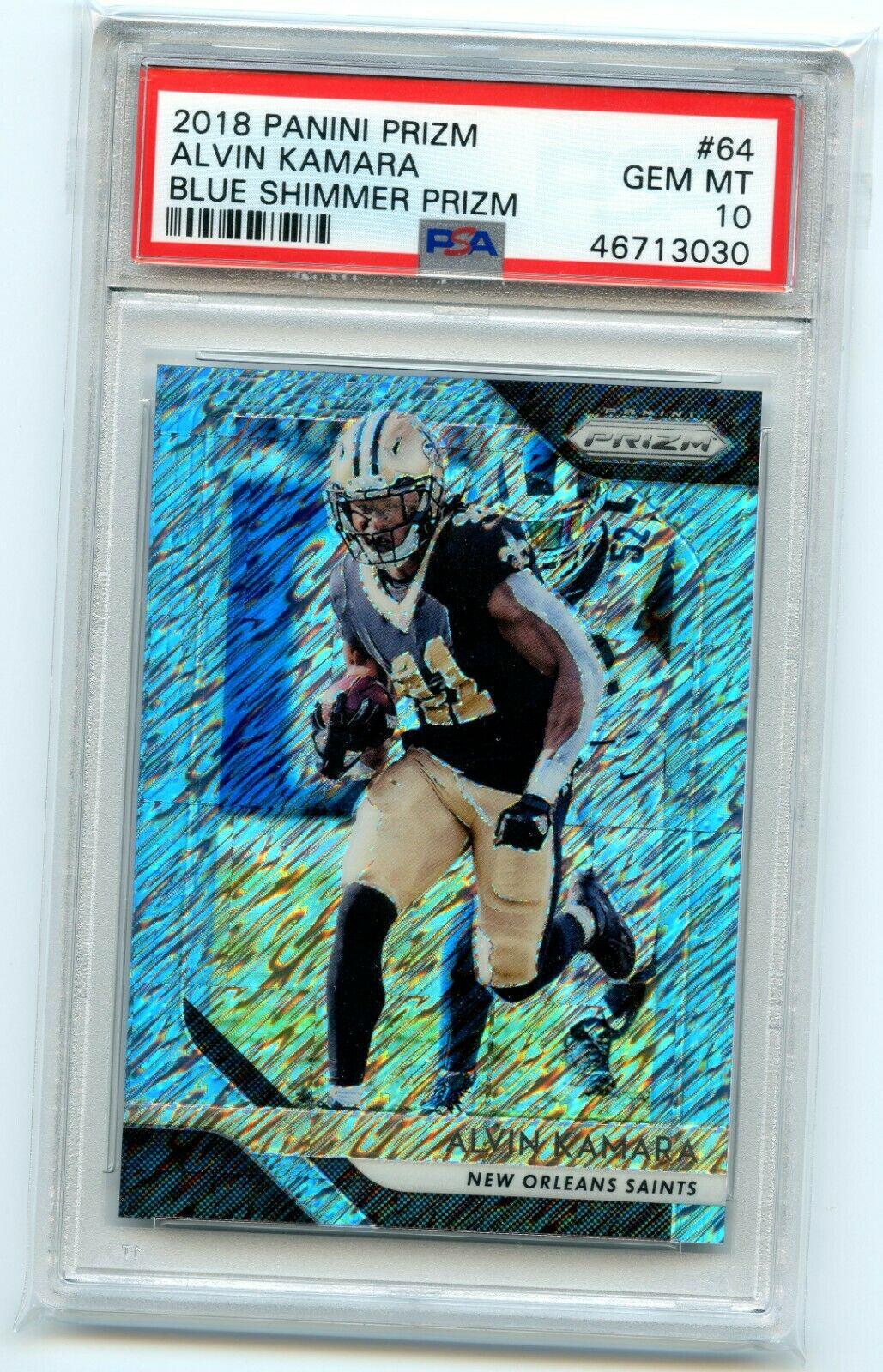 Alvin Kamara [Blue Shimmer] #64