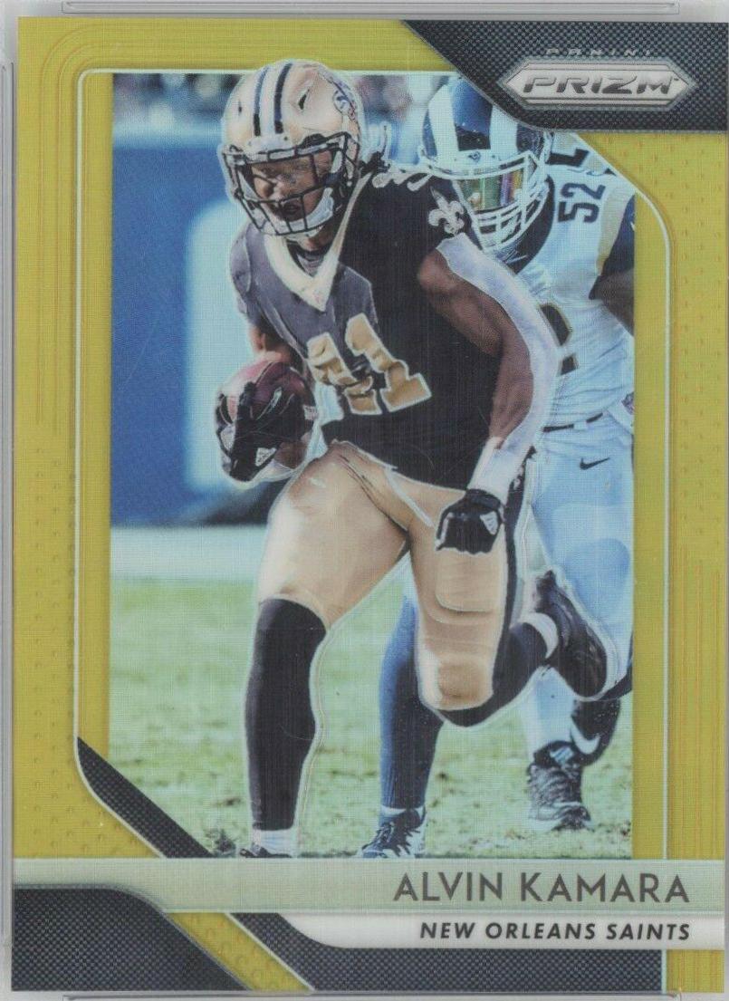Alvin Kamara [Gold Prizm] #64