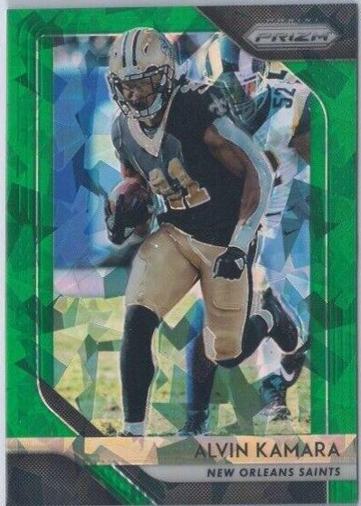 Alvin Kamara [Green Prizm Crystals] #64