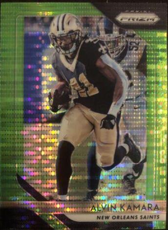 Alvin Kamara [Neon Green Pulsar] #64